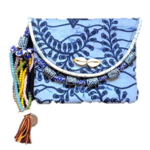 Small clutch Indigo 1